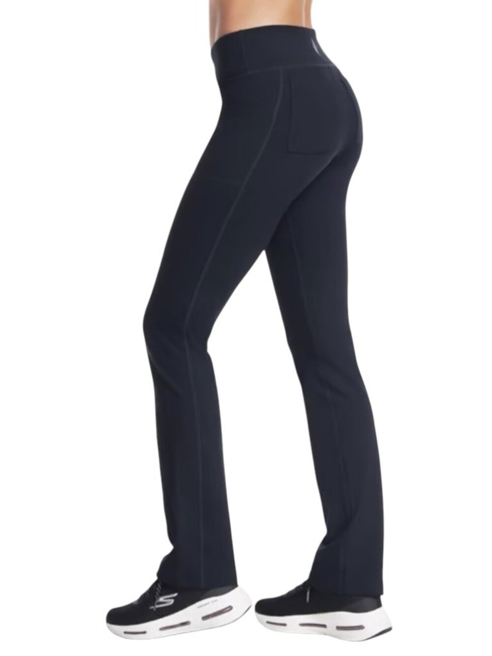 SKECHERS GO WALK OG Pant Regular length Black Size Large Activewear Like new - Picture 4 of 11